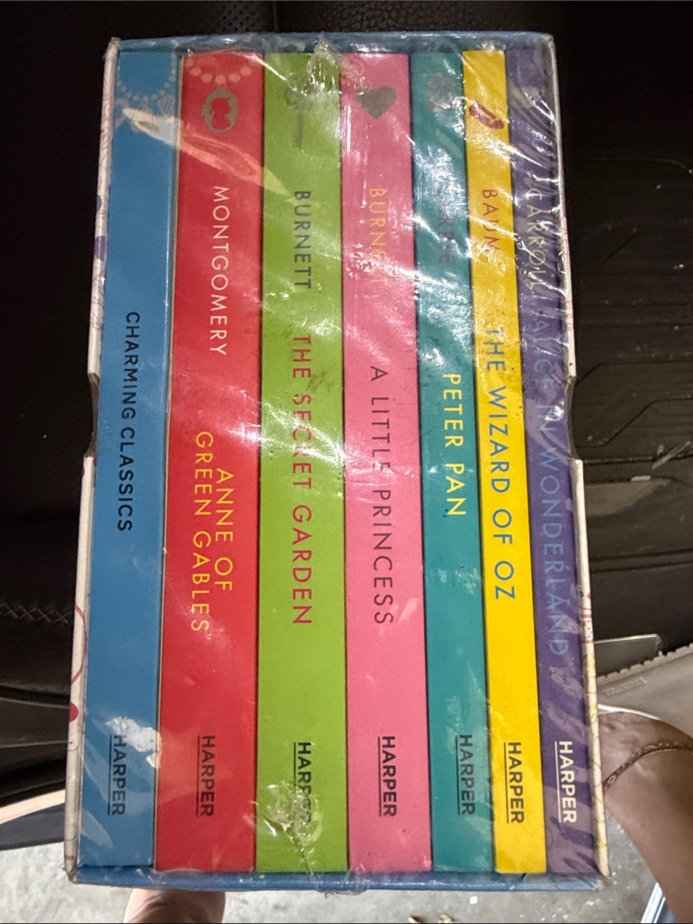 NIB-Charming Classics Set Girls Novels Books Princess Gables Alice Wizard Garden